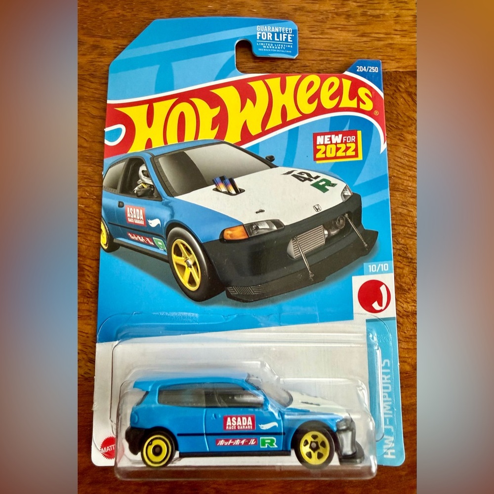 Hot Wheels Honda Civic Custom - 2022 Japanese Imports Collection